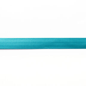 Schrägband Satin [20 mm] – aquablau, 