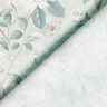 Baumwollstoff Popeline feine Blütenzweige – silberblau,  thumbnail number 4