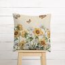 Dekopanel Gobelin Sonnenblumen – hellbeige/sonnengelb,  thumbnail number 6