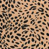 Romanit Jersey Leoprint – mocca/schwarz,  thumbnail number 1
