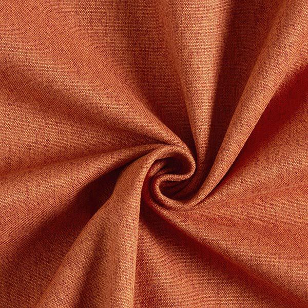 Polsterstoff feine Melange – terracotta | Reststück 100cm
