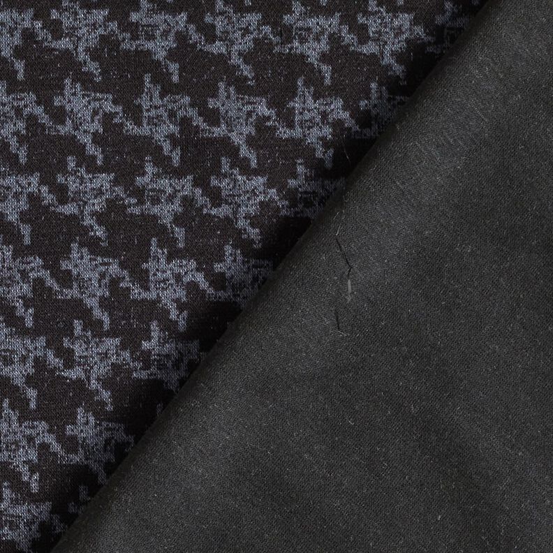 Viskosejersey – jeansblau/schwarz,  image number 4