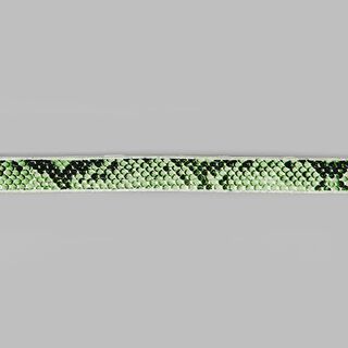 Kunstleder-Borte „Python“| 1 - hellgrün, 