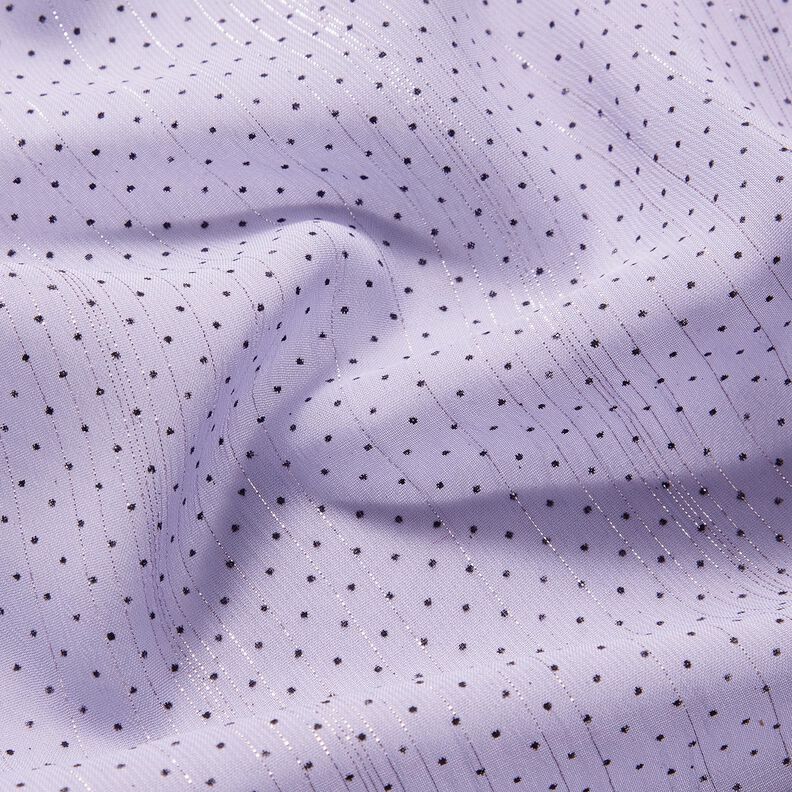 Chiffon Glitzerstreifen und Pünktchen – flieder,  image number 2