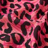 Viskose Voile Leo und Blumen Borderdesign Panel – pink/orange,  thumbnail number 7
