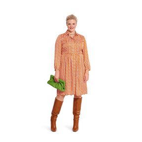 Plus-Size Kleid | Burda 5882 | 44-54, 