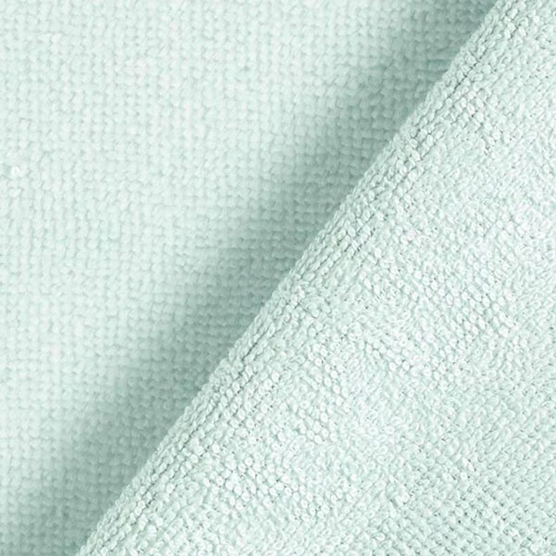 Kuschelfrottee Bambus Uni – aquablau – Muster,  image number 5