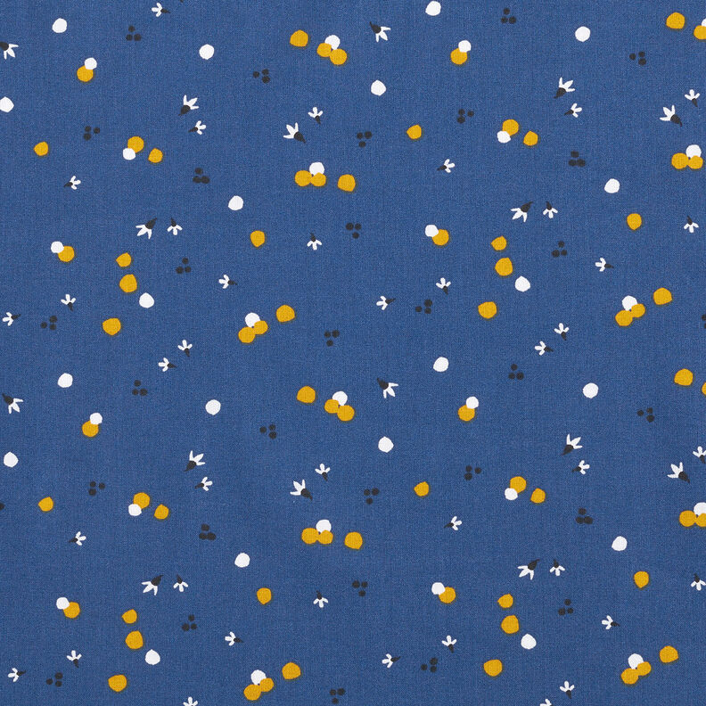 Baumwollstoff Cretonne Farbpunkte – marineblau,  image number 1