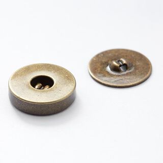 Magnetknopf [  Ø18 mm ] – altgold metallic, 
