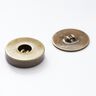 Magnetknopf [  Ø18 mm ] – altgold metallic,  thumbnail number 1