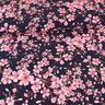 Baumwolljersey Kirschblüten | Glitzerpüppi – marineblau,  thumbnail number 2