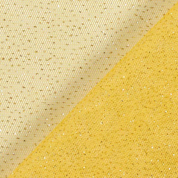 Glitzertüll Royal – gelb/gold