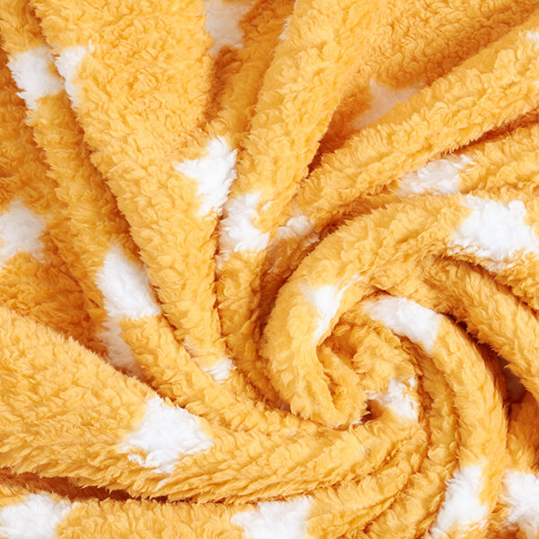 Wellnessfleece Sterne – weiss | Reststück 100cm