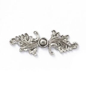 Metallschließe – silber metallic, 
