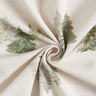 Dekostoff Halbpanama elegante Tannen – natur/pinie,  thumbnail number 3