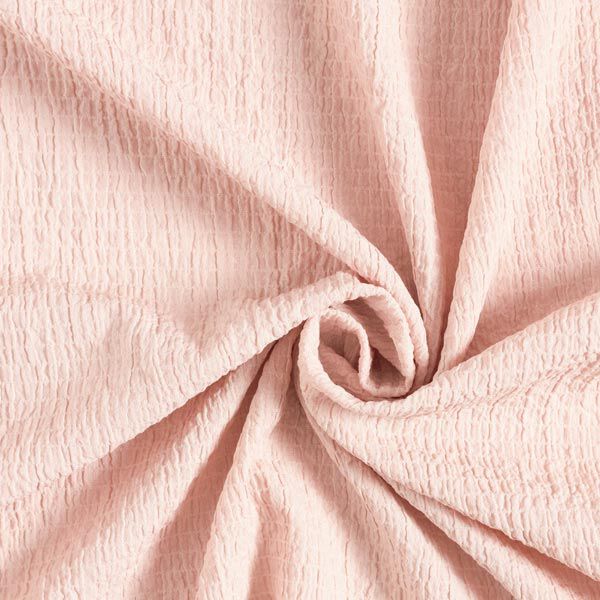 Leichter Seersucker uni – rosa, image number 1