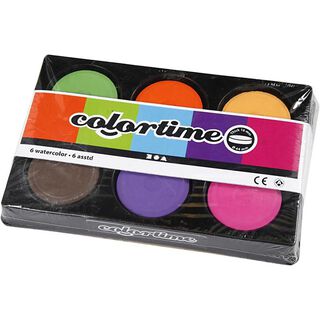 Wasserfarben-Set, zusätzliche Farben, 