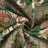 Dekostoff Gobelin Blumenornamente – grün/hellorange,  thumbnail number 3