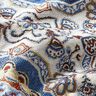 Dekostoff Gobelin orientalisches Mandala – blau/elfenbein,  thumbnail number 2