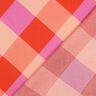 Baumwollsatin Large Gingham | Nerida Hansen – koralle/hellrosa,  thumbnail number 4