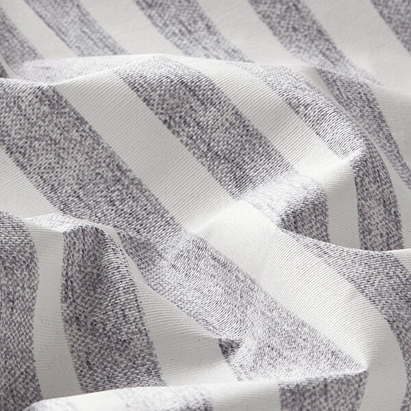 Beschichtete Baumwolle Streifen – grau,  image number 2