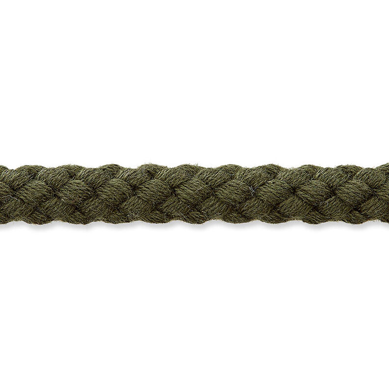 Baumwollkordel [Ø 7 mm] – dunkeloliv,  image number 1