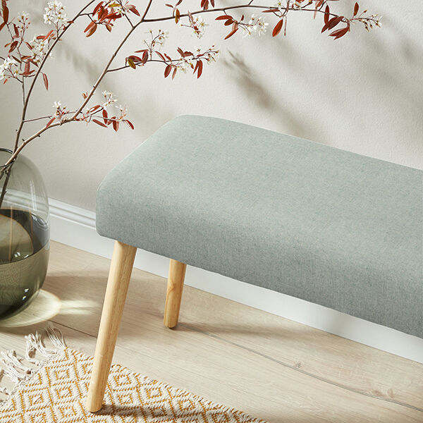 Dekostoff Halbpanama Chambray recycelt – schilf,  image number 5