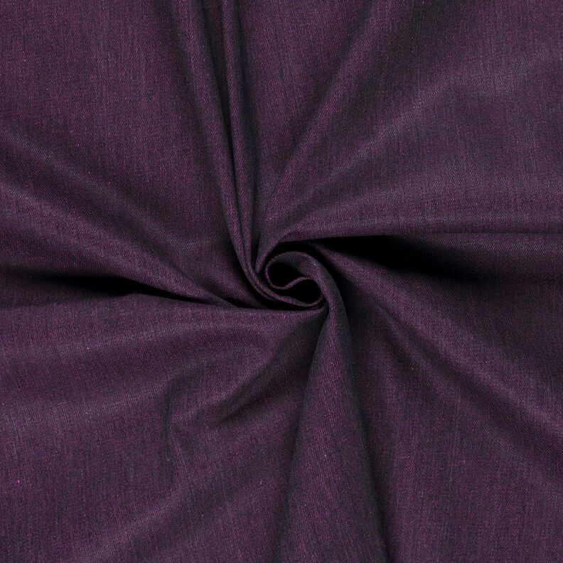 Denim Baumwoll-Mix Melange – aubergine,  image number 1