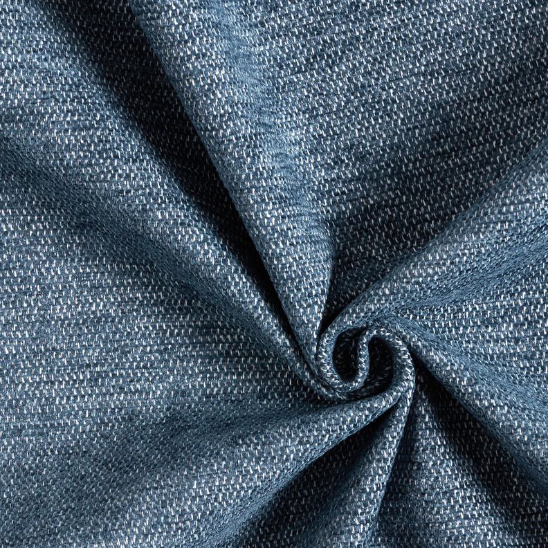 Polsterstoff Chenille Melange – blau/silbergrau, image number 1