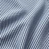 Baumwolljersey Seersucker feine Streifen – jeansblau/weiss,  thumbnail number 2