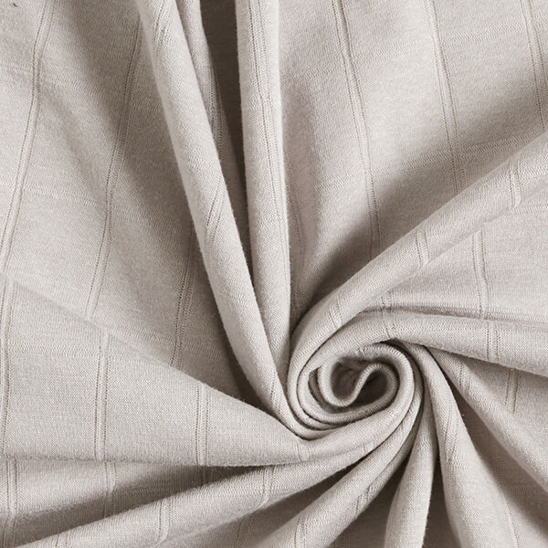 Doppellagiger Jersey Uni – grau – Muster, image number 3
