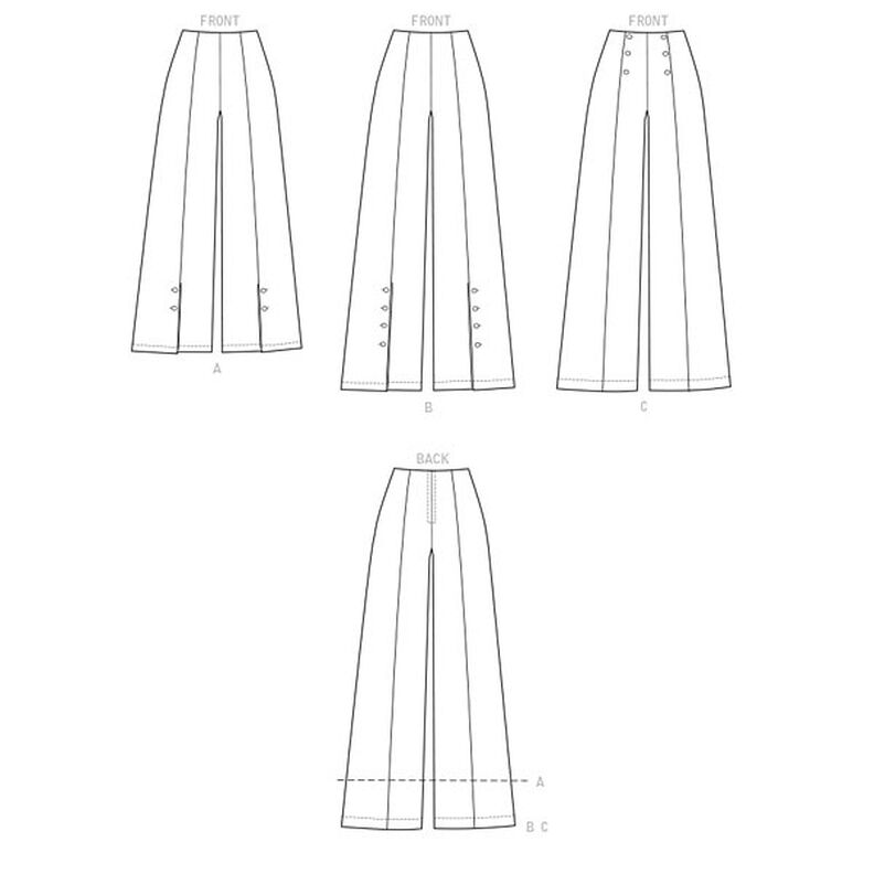 High-Waisted Hose | Very Easy Vogue9282 | 32-48,  image number 7