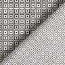 Hemdenstoff Kästchen – schwarz/weiss,  thumbnail number 4