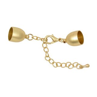 Endkappe mit Kette (70 x 12 mm) 1 – gold, 