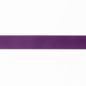 Satinband [15 mm] – aubergine, 