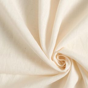 Leichter Leinen-Mix vorgewaschen – wollweiss, 