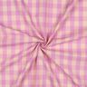 Baumwollpopeline Karo | Poppy Fabrics – hellrosa/pastellviolett,  thumbnail number 3