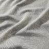 Dekostoff Jacquard Blätterkonturen – grau,  thumbnail number 2