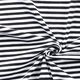 Baumwolljersey schmale Streifen – schwarz/weiss,  thumbnail number 3