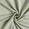 Baumwolljersey Seersucker feine Streifen – schilf/weiss,  thumbnail number 3