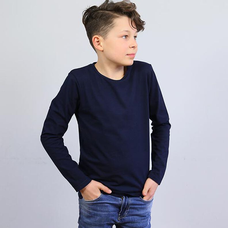 LEVI Langarmshirt mit Colourblocking | Studio Schnittreif | 86-152,  image number 5