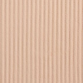 Rippenjersey Einstrickmuster – beige, 