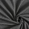 Mantelstrick Stretch kleines Karo – hellgrau/schwarz,  thumbnail number 3