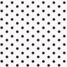 Baumwollpopeline gro&szlig;e Punkte &ndash; weiss/schwarz,  thumbnail number 1
