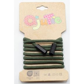 Baumwollkordel inkl. Kordelende [1,15 m | Ø 5mm] – pinie, 