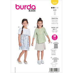 Kleid | Burda 9226 | 92-122, 