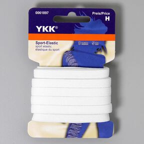 Sport-Elastic [5m] – weiss | YKK, 