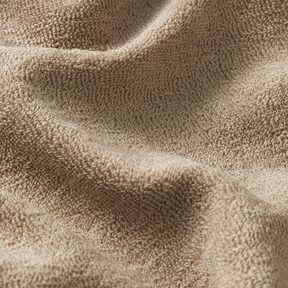 Frotteestoff Stretch Uni – beige, 