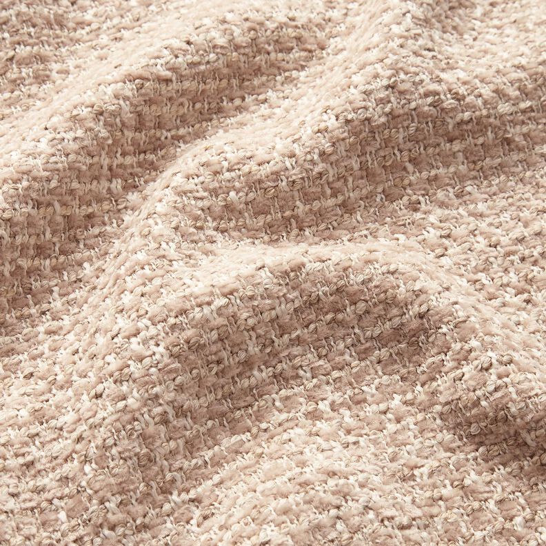 Polsterstoff bunte Boucléoptik – anemone/hellbeige,  image number 2