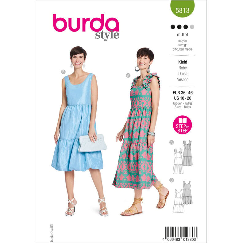 Kleid | Burda 5813 | 36-46,  image number 1